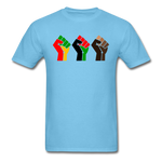 Black Power Fist - aquatic blue