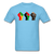 Black Power Fist - aquatic blue