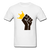 Black Power Crown - white