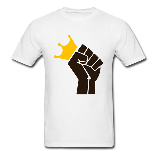 Black Power Crown - white
