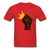 Black Power Crown - red