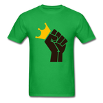 Black Power Crown - bright green