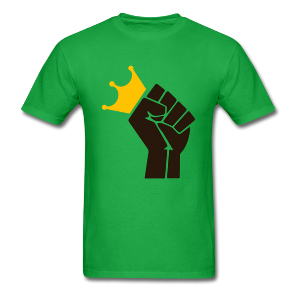 Black Power Crown - bright green