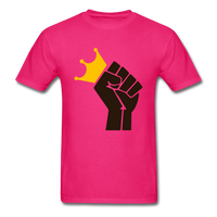 Black Power Crown - fuchsia