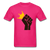 Black Power Crown - fuchsia