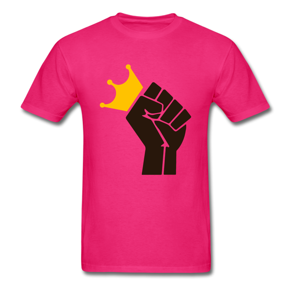Black Power Crown - fuchsia