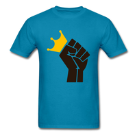 Black Power Crown - turquoise