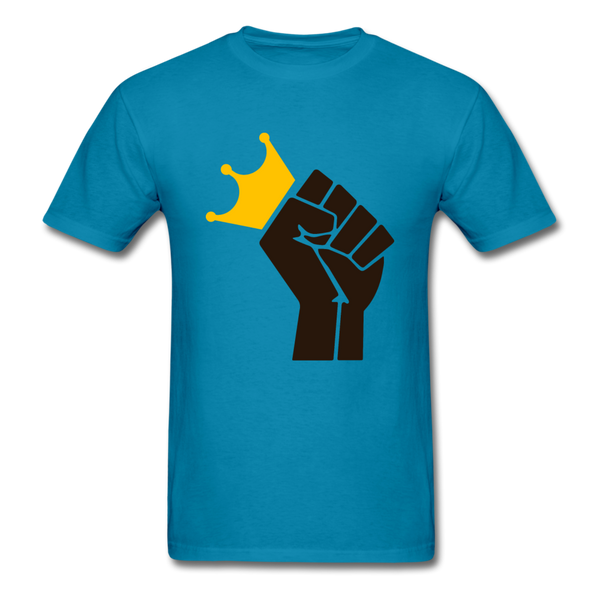 Black Power Crown - turquoise