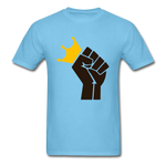 Black Power Crown - aquatic blue
