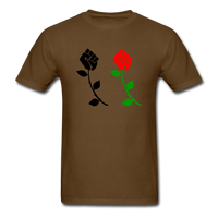 Black Power Fist Rose - brown