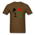 Black Power Fist Rose - brown