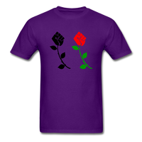 Black Power Fist Rose - purple
