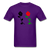 Black Power Fist Rose - purple