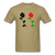 Black Power Fist Rose - khaki