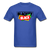 Blackity Black - royal blue