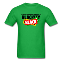 Blackity Black - bright green