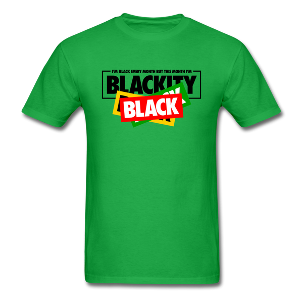 Blackity Black - bright green
