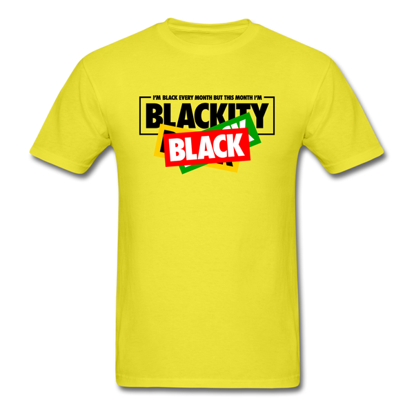 Blackity Black - yellow