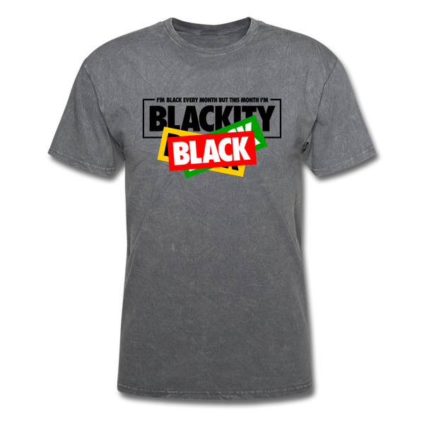 Blackity Black - mineral charcoal gray