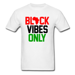 Black Vibes Only Africa - white