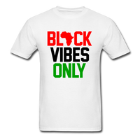 Black Vibes Only Africa - white