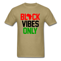 Black Vibes Only Africa - khaki