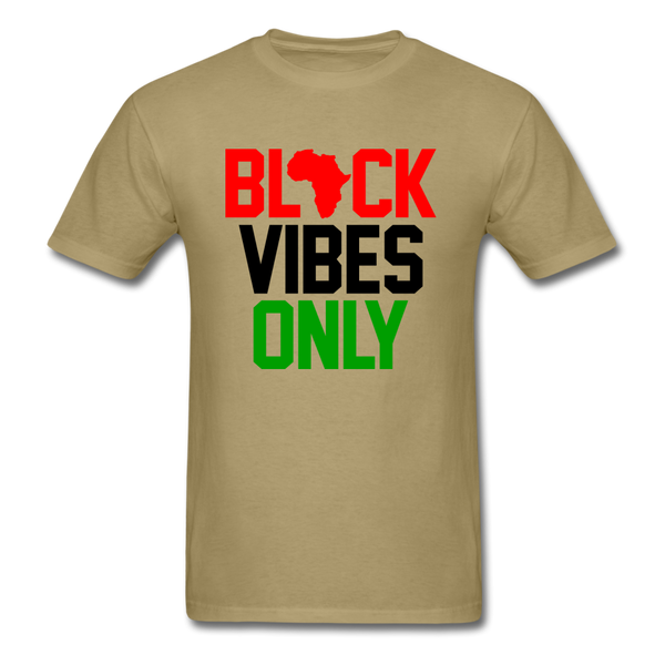 Black Vibes Only Africa - khaki