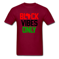 Black Vibes Only Africa - burgundy