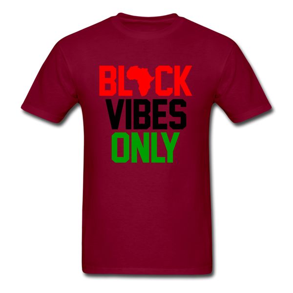 Black Vibes Only Africa - burgundy