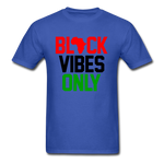 Black Vibes Only Africa - royal blue
