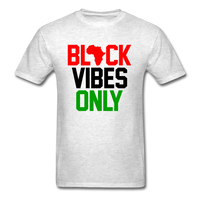 Black Vibes Only Africa - light heather gray