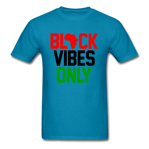 Black Vibes Only Africa - turquoise