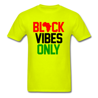 Black Vibes Only Africa - safety green