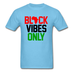 Black Vibes Only Africa - aquatic blue