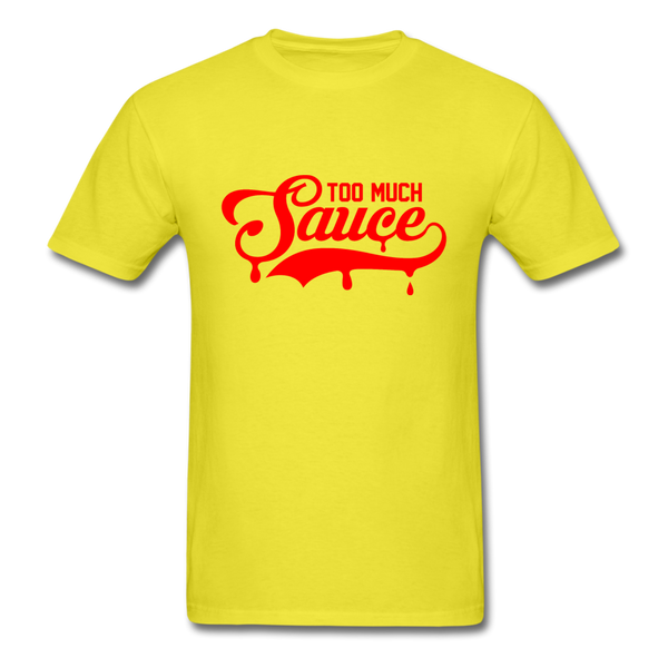Too Much Sauce - yellow