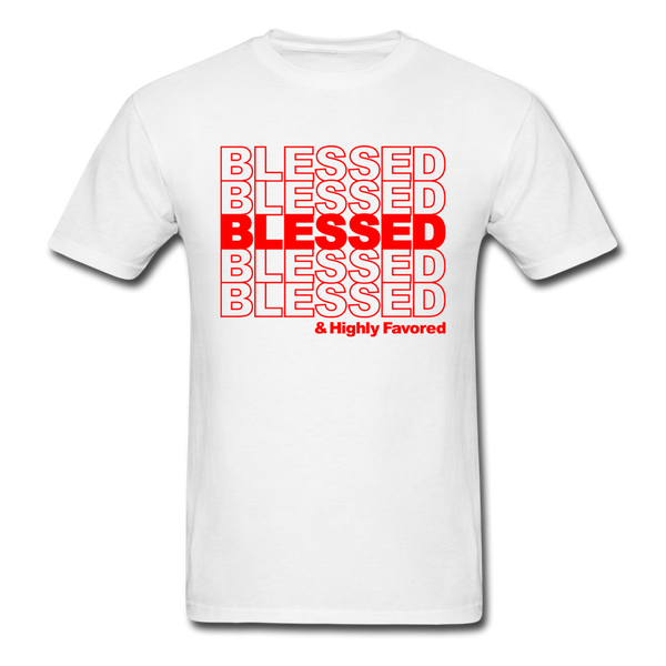 Blessed - white