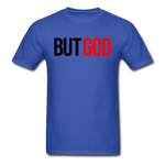 But God - royal blue