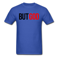 But God - royal blue
