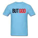 But God - aquatic blue