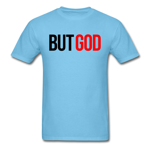 But God - aquatic blue