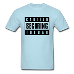 Securing - powder blue