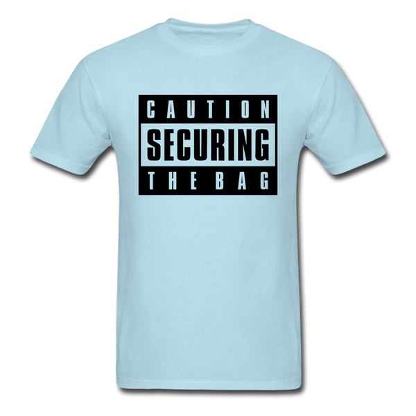 Securing - powder blue