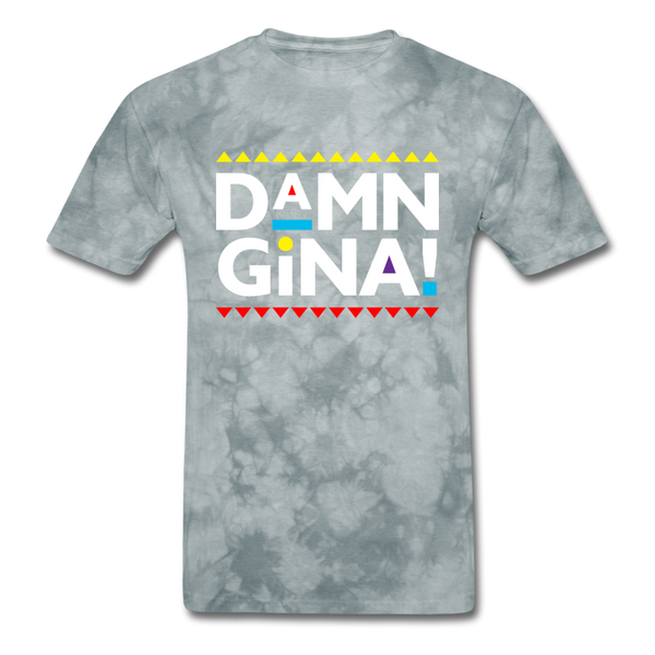 Damn Gina - grey tie dye