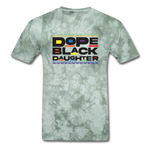 Black Dope Family Daughter - military green tie dye