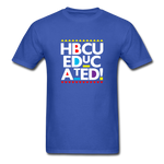 HBCU Educated - royal blue