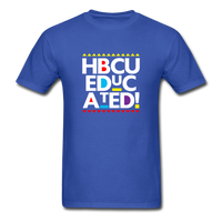 HBCU Educated - royal blue