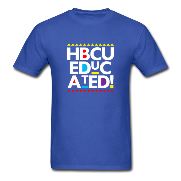HBCU Educated - royal blue