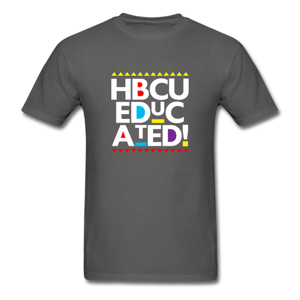 HBCU Educated - charcoal