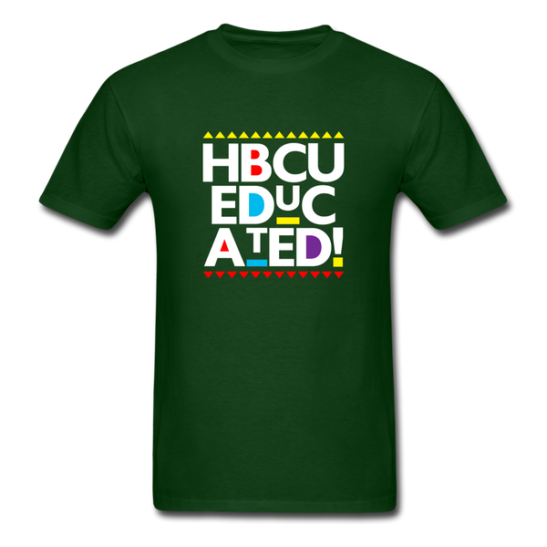 HBCU Educated - forest green