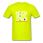 HBCU Educated - safety green